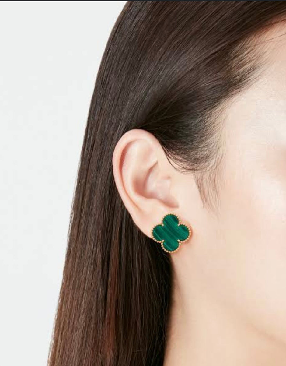 Green Clover Studs