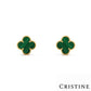 Green Clover Studs