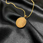 Leo Zodiac Necklace | Gold Stainless Steel